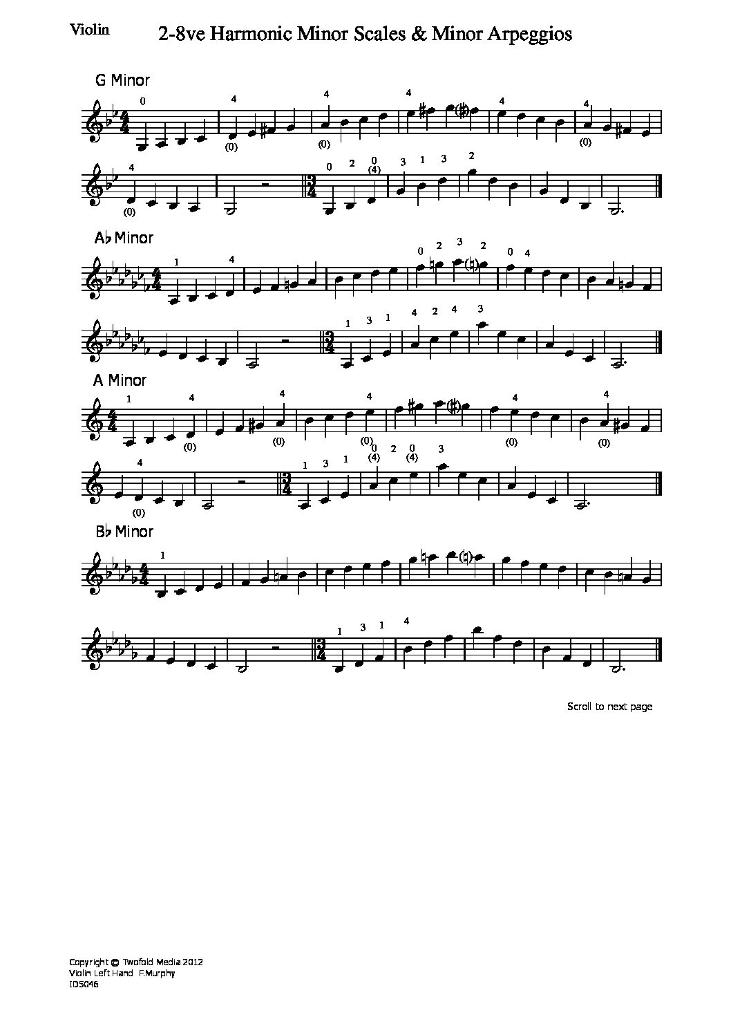 2-8ve harmonic minor scales & arpeggios_vn