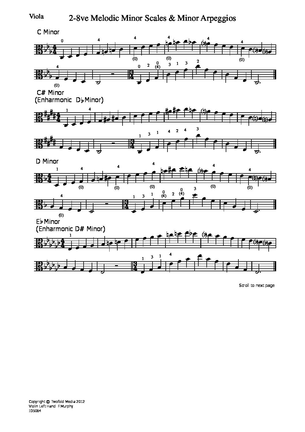 2-8ve melodic minor scales & arpeggios_va