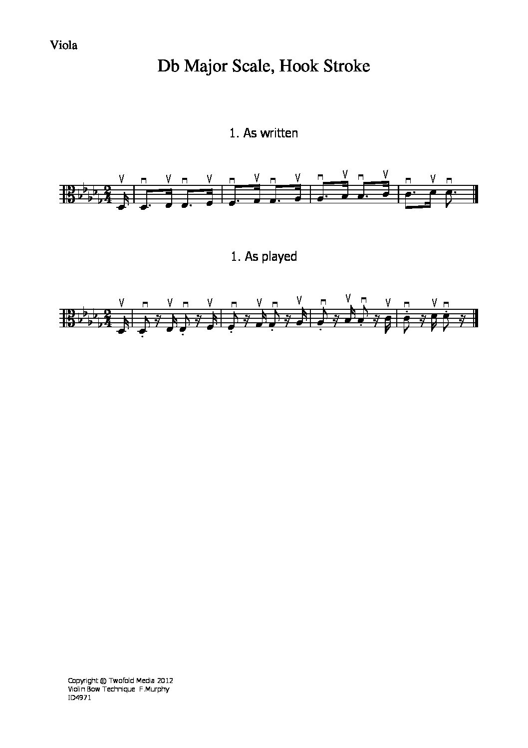 Db major hook stroke_va