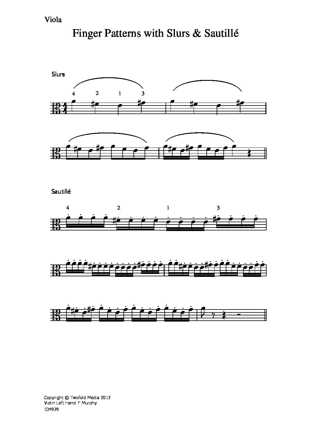 Finger patterns slurs & sautillé_va