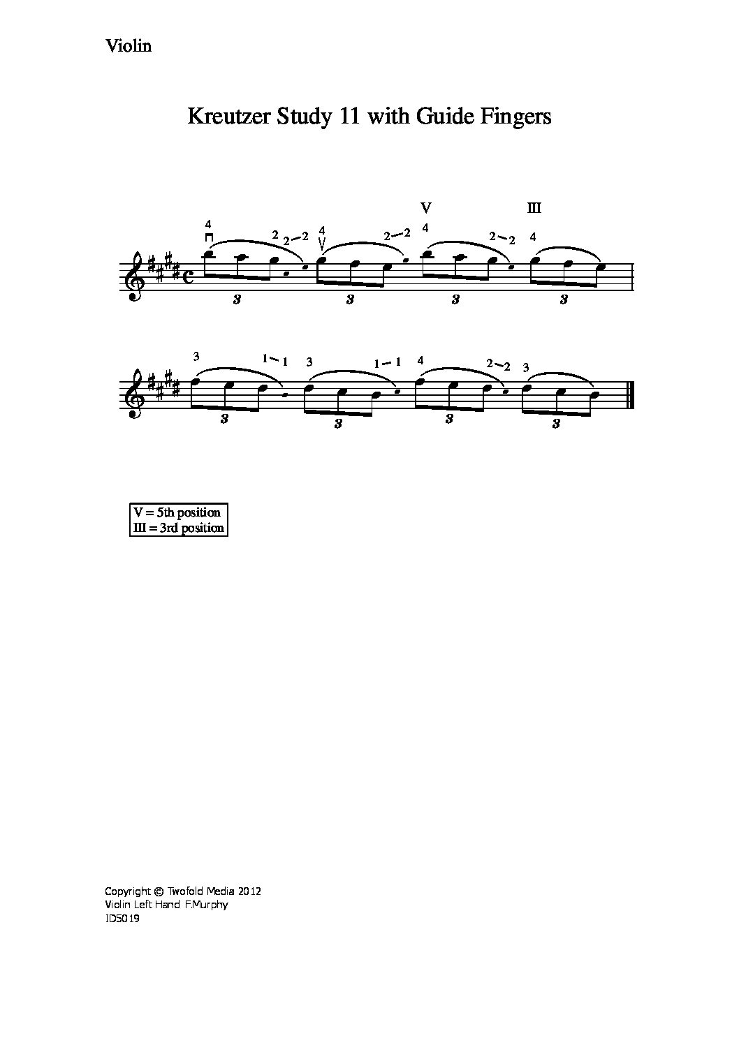 Kreutzer 11 w. guide fingers_vn