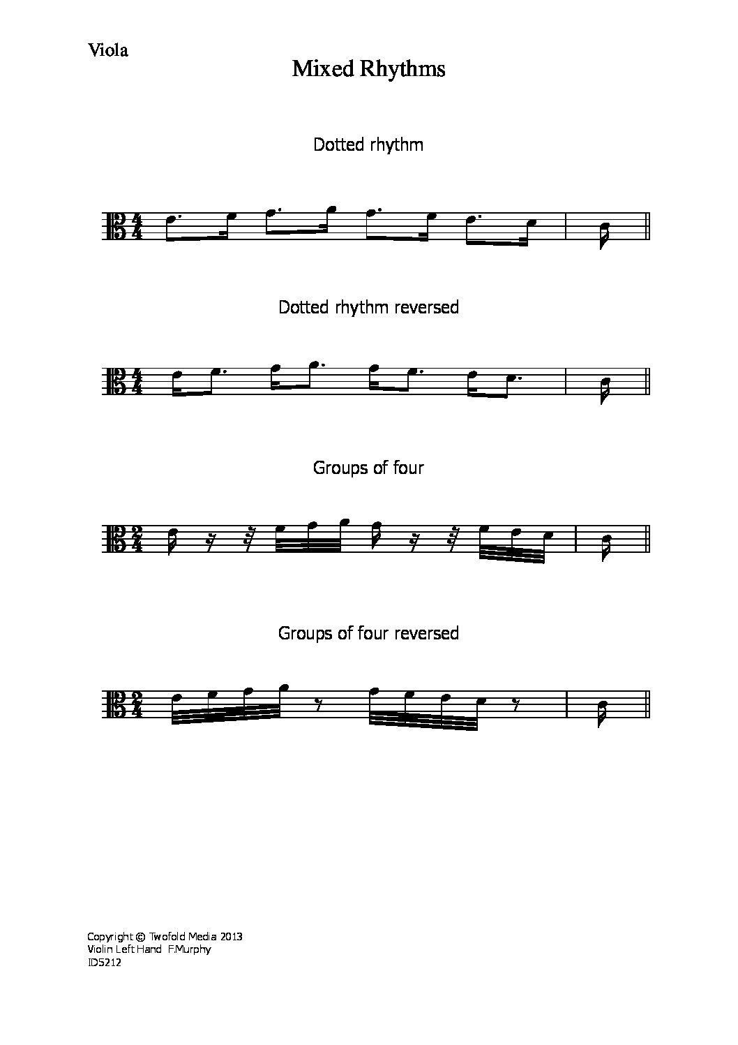Mixed rhythms_va