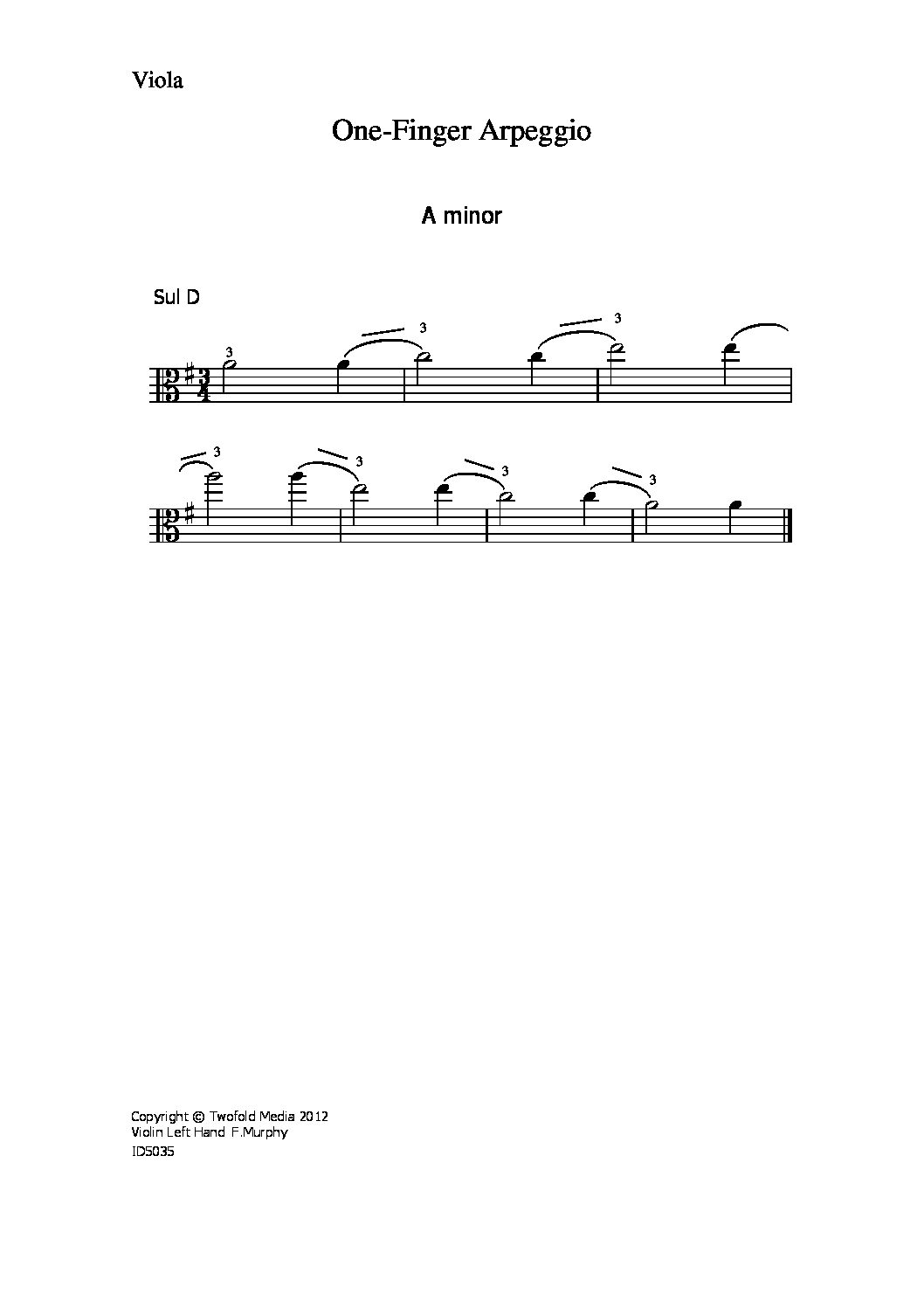 One-finger arpeggio_va