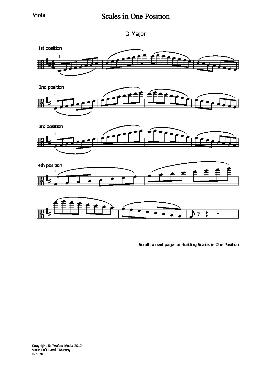 Scales in one position_va