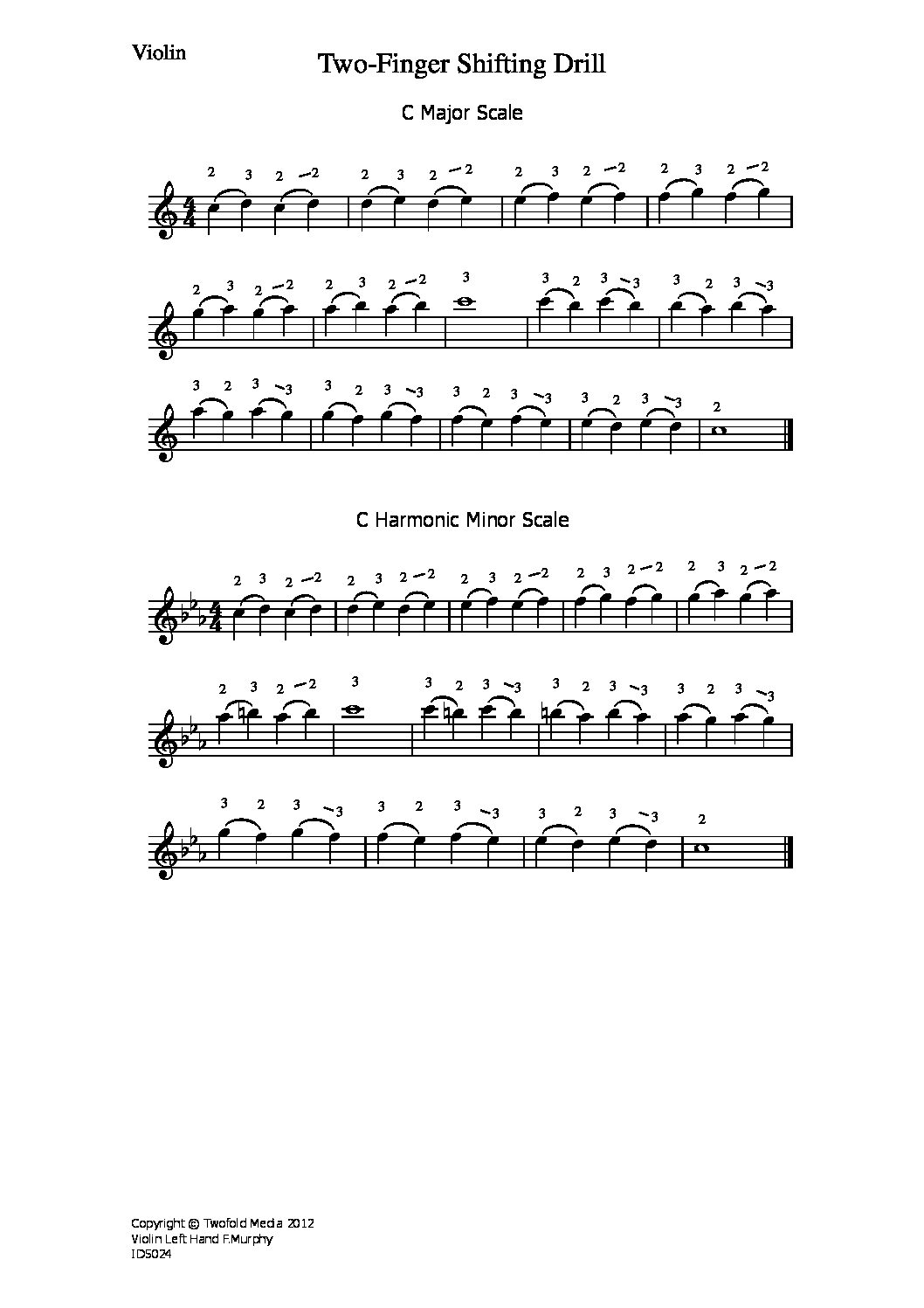 Two-finger shifting drill _vn