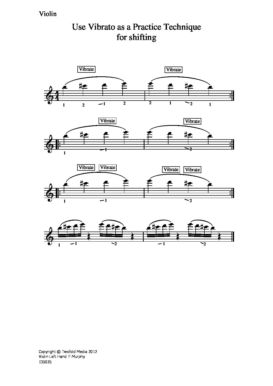 Use vibrato as practice technique_vn
